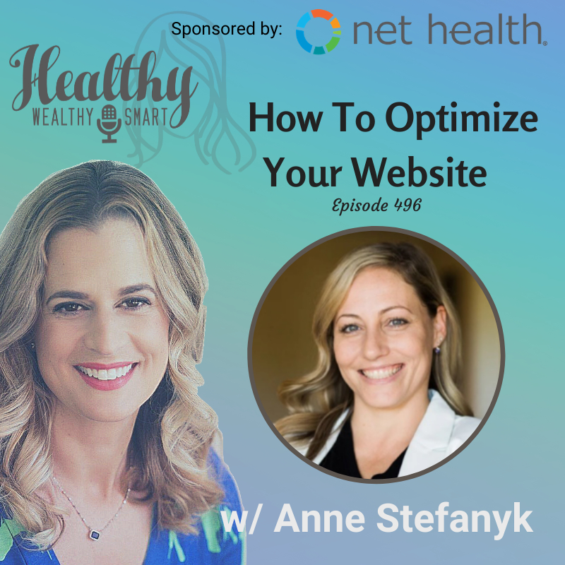496: Anne Stefanyk: How to Optimize Your Website