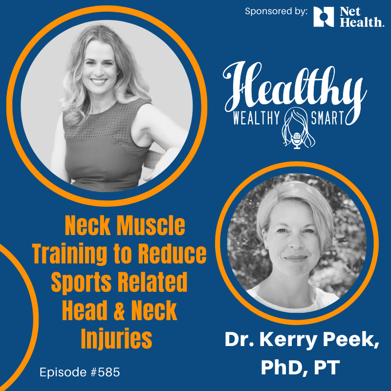 585: Dr. Kerry Peek: Neck Muscle Training to Reduce Sports Related Head & Neck Injuries